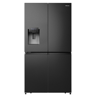 Hisense, диспенсер для воды, 585 л, высота 179 см, черный - SBS-холодильник