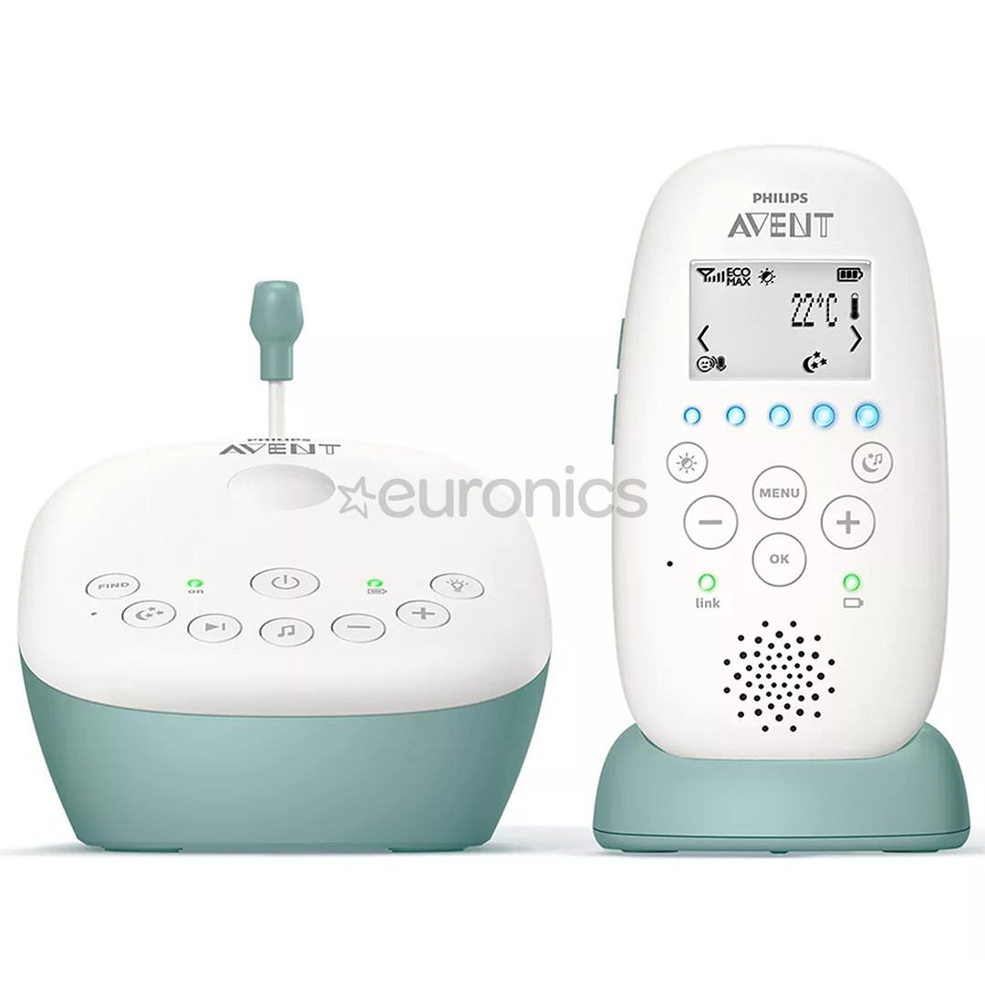 Philips Avent, white/green - Baby monitor