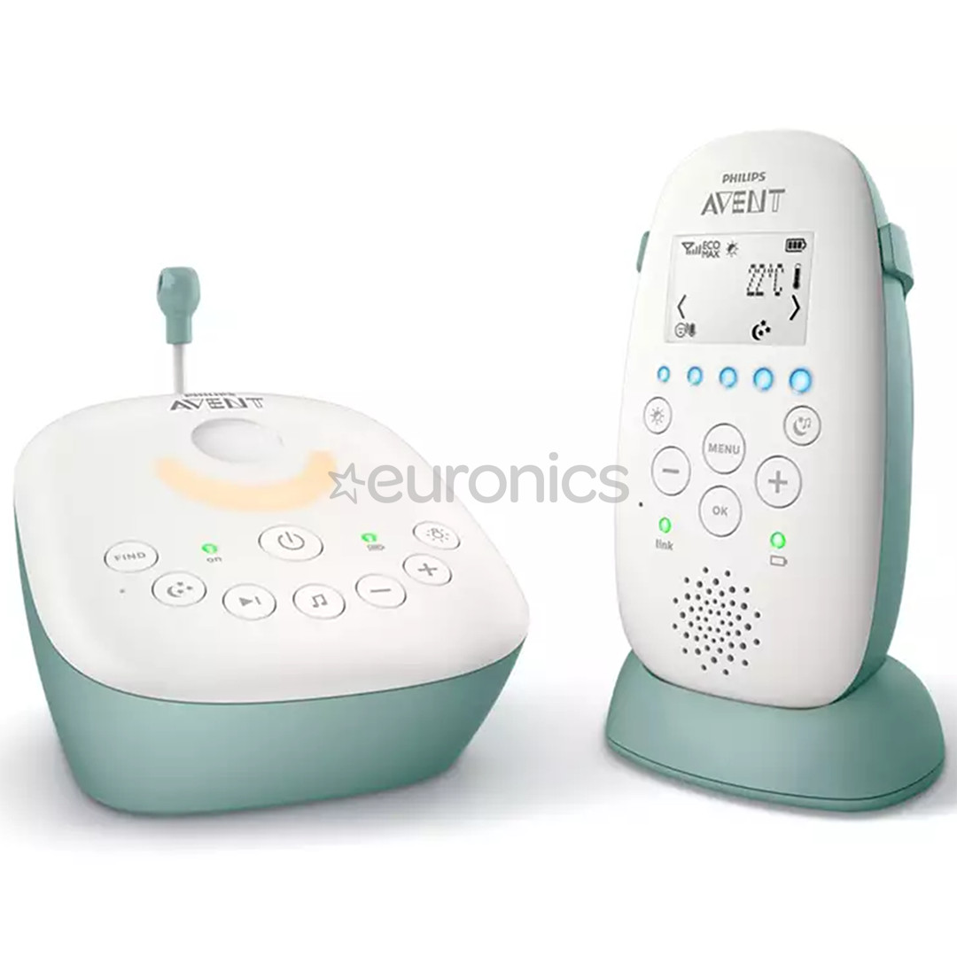 Philips Avent, white/green - Baby monitor