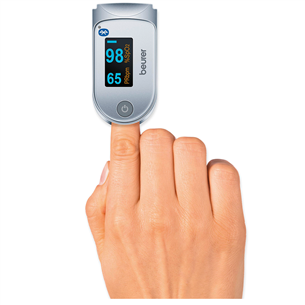 Beurer Bluetooth, white/silver- Pulse oximeter