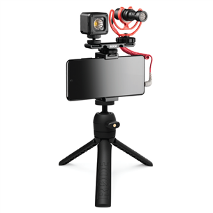 RODE Vlogger Kit Universal, 3,5 мм, USB-C, черный - Комплект с микрофоном