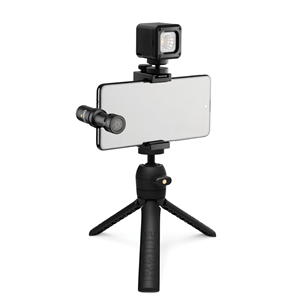 RODE Vlogger Kit, 3,5 мм, USB-C, черный - Комплект с микрофоном VLOGVMMC