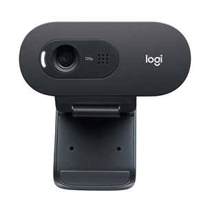 Logitech C505 HD, 720p, melna - Vebkamera
