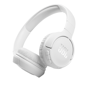 JBL Tune 510, white- On-ear Wireless Headphones