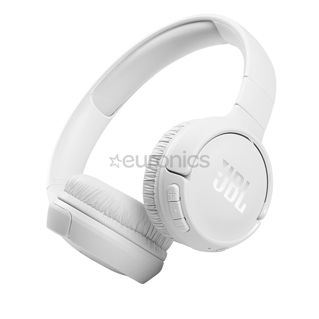 JBL Tune 510, white- On-ear Wireless Headphones