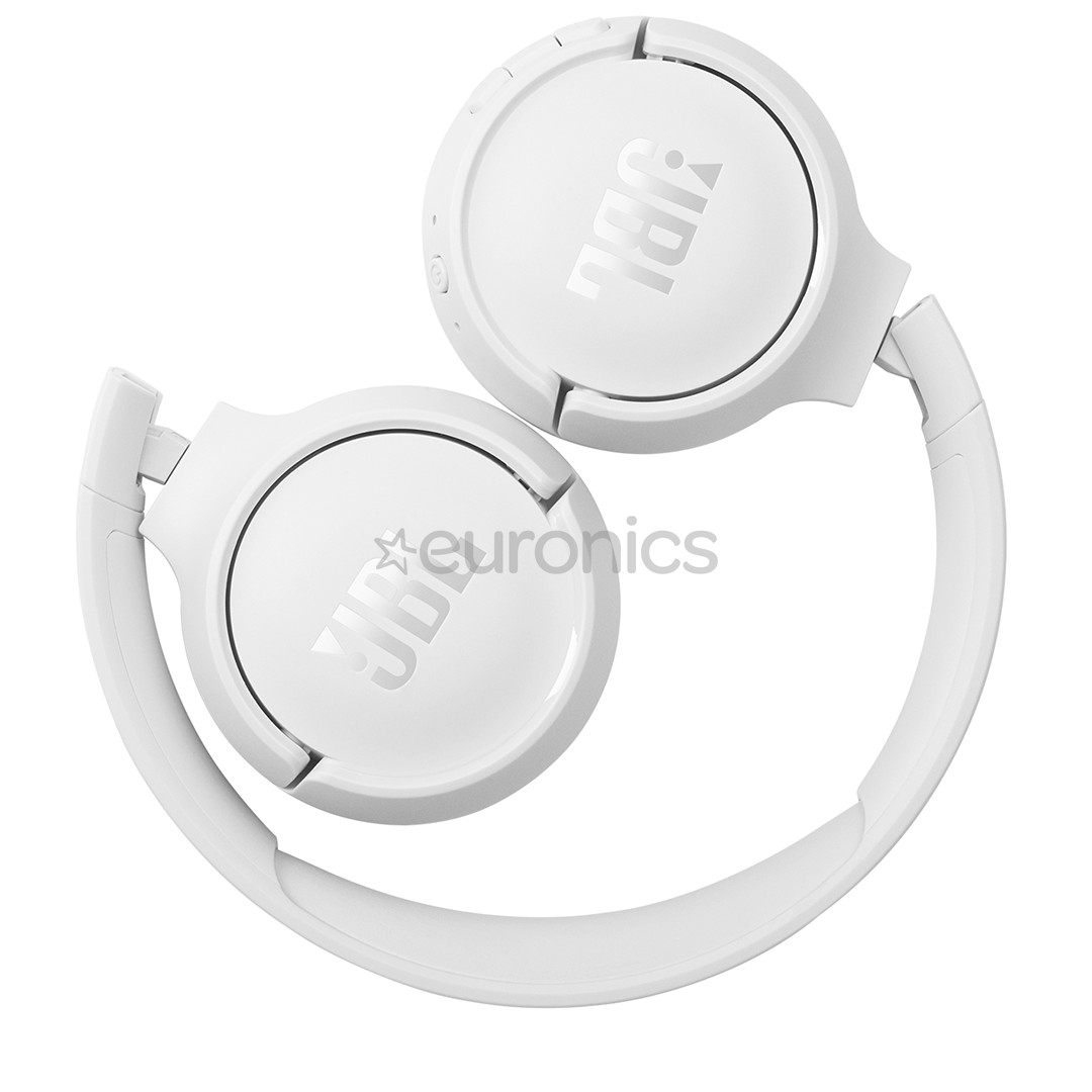 JBL Tune 510, white- On-ear Wireless Headphones