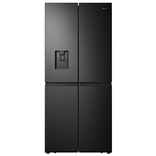 Hisense, water dispenser, 454 L, height 181 cm, black - SBS Refrigerator