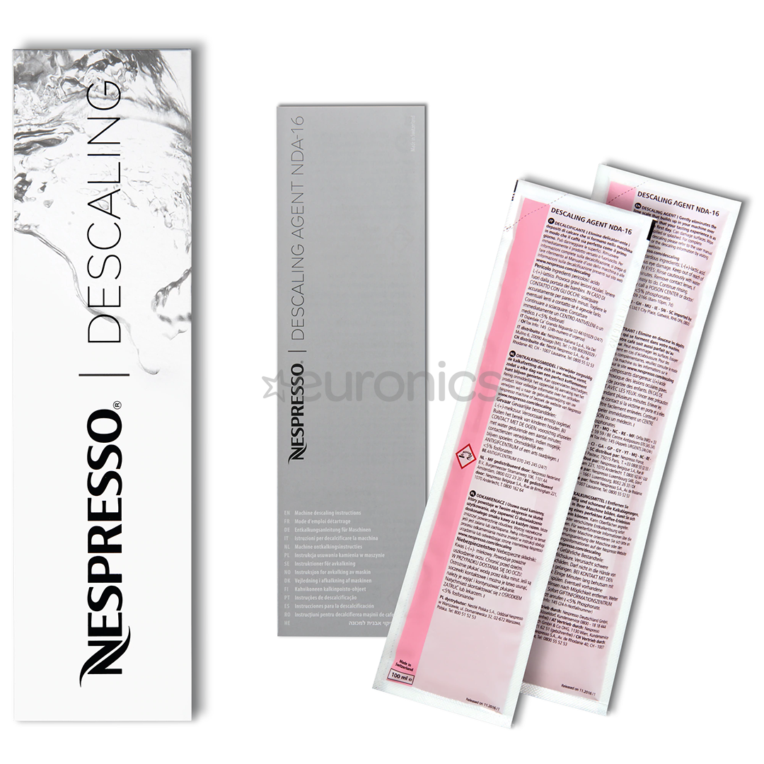 Nespresso, 2 gab. Descaling kit, 7630477846196 Euronics