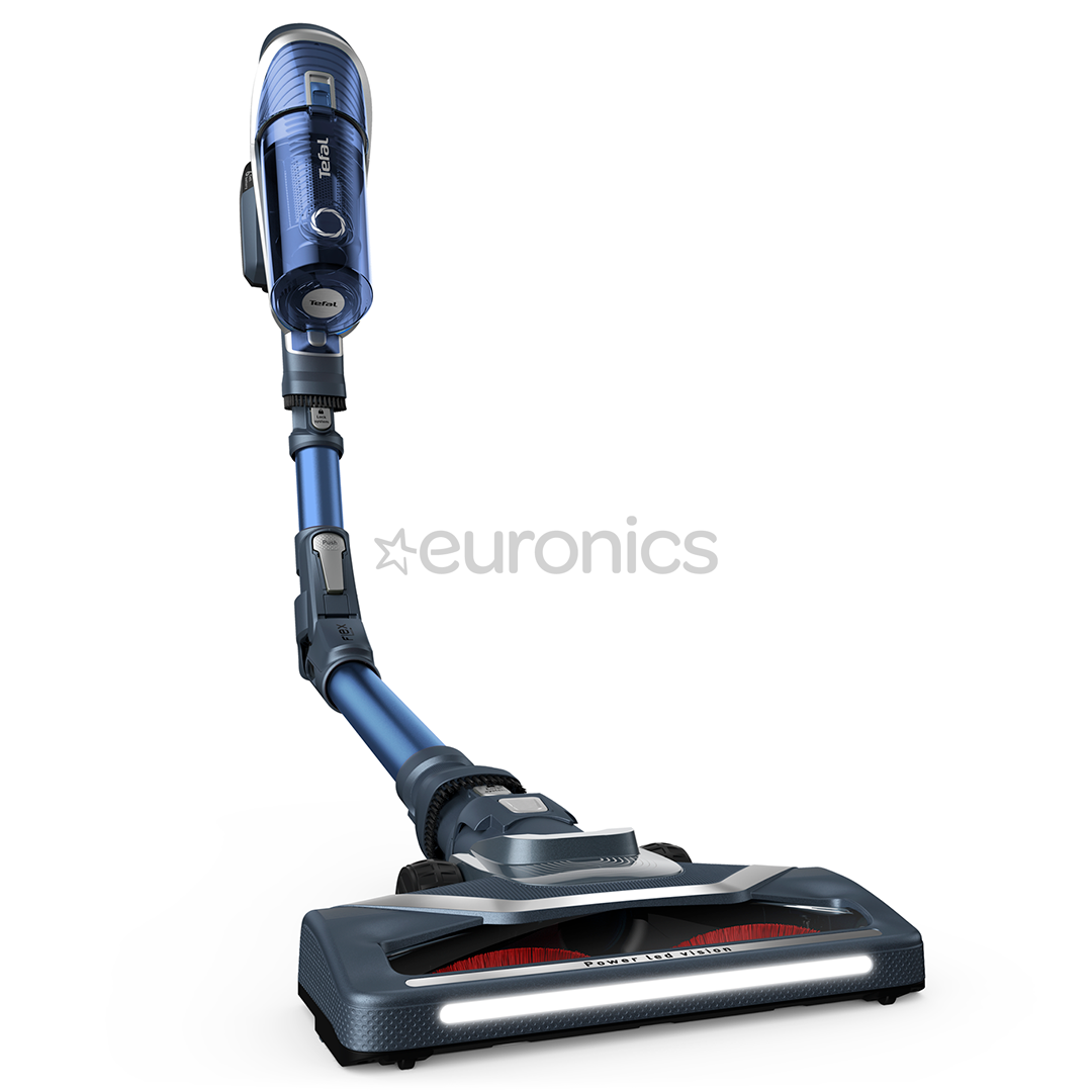 Tefal X-Force Flex 8.60 Aqua, zila/melna - Bezvadu putekļu sūcējs