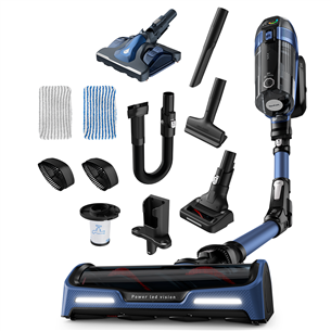 Tefal X-Force Flex 14.60 Aqua, zila/melna - Bezvadu putekļu sūcējs TY9990