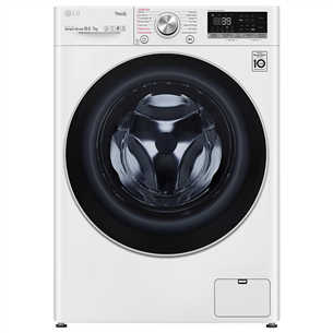 LG, 10.5 kg / 7 kg, depth 56.5 cm, 1400 rpm - Washer-Dryer Combo