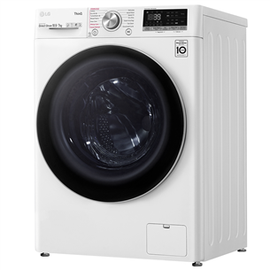 LG, 10.5 kg / 7 kg, depth 56.5 cm, 1400 rpm - Washer-Dryer Combo