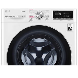 LG V700 Series, 9 kg / 6 kg, depth 56.5 cm, 1400 rpm - Washer-Dryer Combo