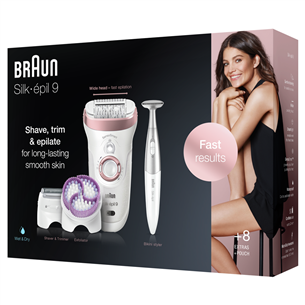 Epilators Silk-epil 9 SensoSmart, Braun