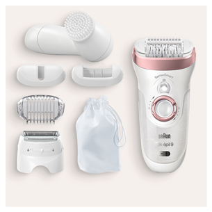 Braun Silk-épil 9 SensoSmart, white - Epilator set, SES9880