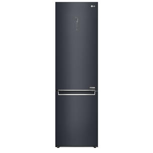 LG GBB9 Series, 384 L, height 203 cm, black - Refrigerator GBB92MCACP.AMCQEUR
