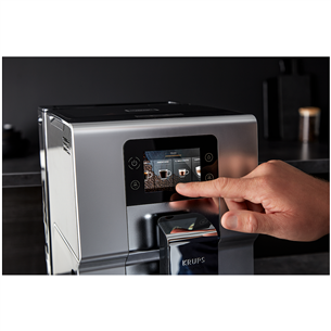 Krups Intuition Preference+, black/grey - Espresso machine