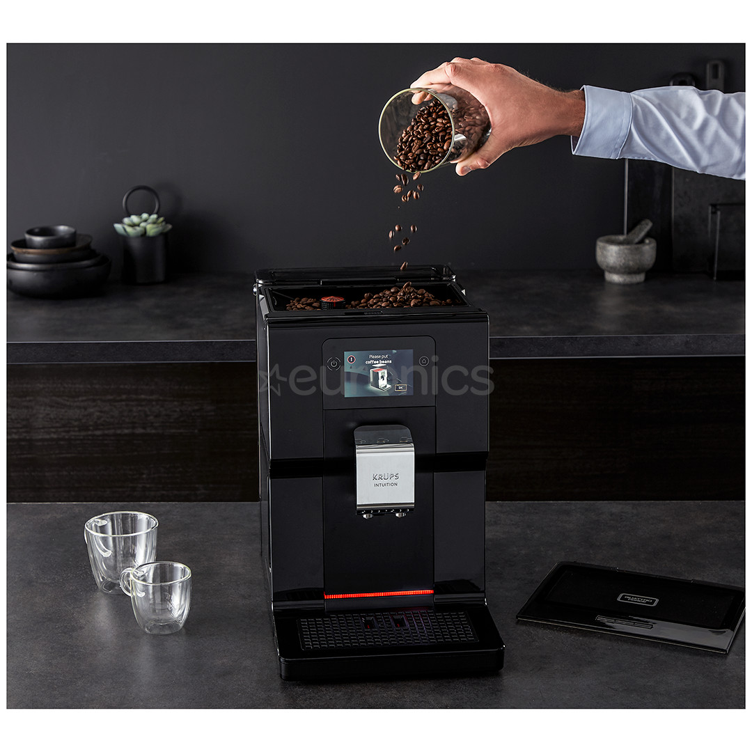 Krups Intuition Preference, черный - Кофемашина