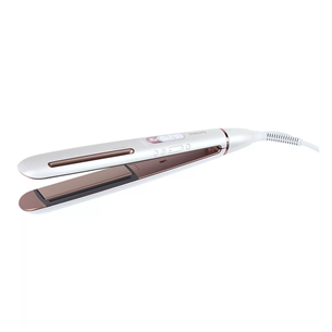 Philips Prestige, 170-210 °C, white/copper - Hair straightener BHS830/00