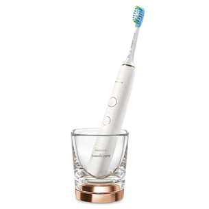 Philips Sonicare DiamondClean 9000 Sonic, 2 gab., balta/melna - Elektrisko zobu birstu komplekts