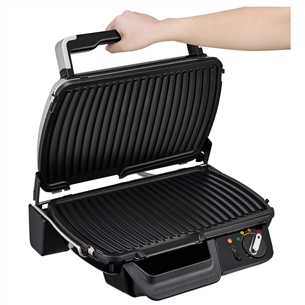 Tefal Supergrill XL Timer, 2400 W, black/inox - Table grill