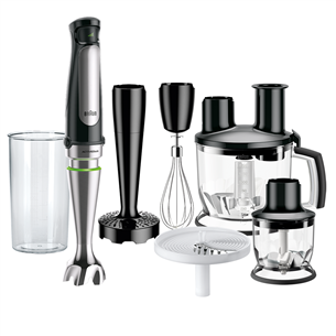 Braun Multiquick 7, 1000 W, black/inox - Hand blender