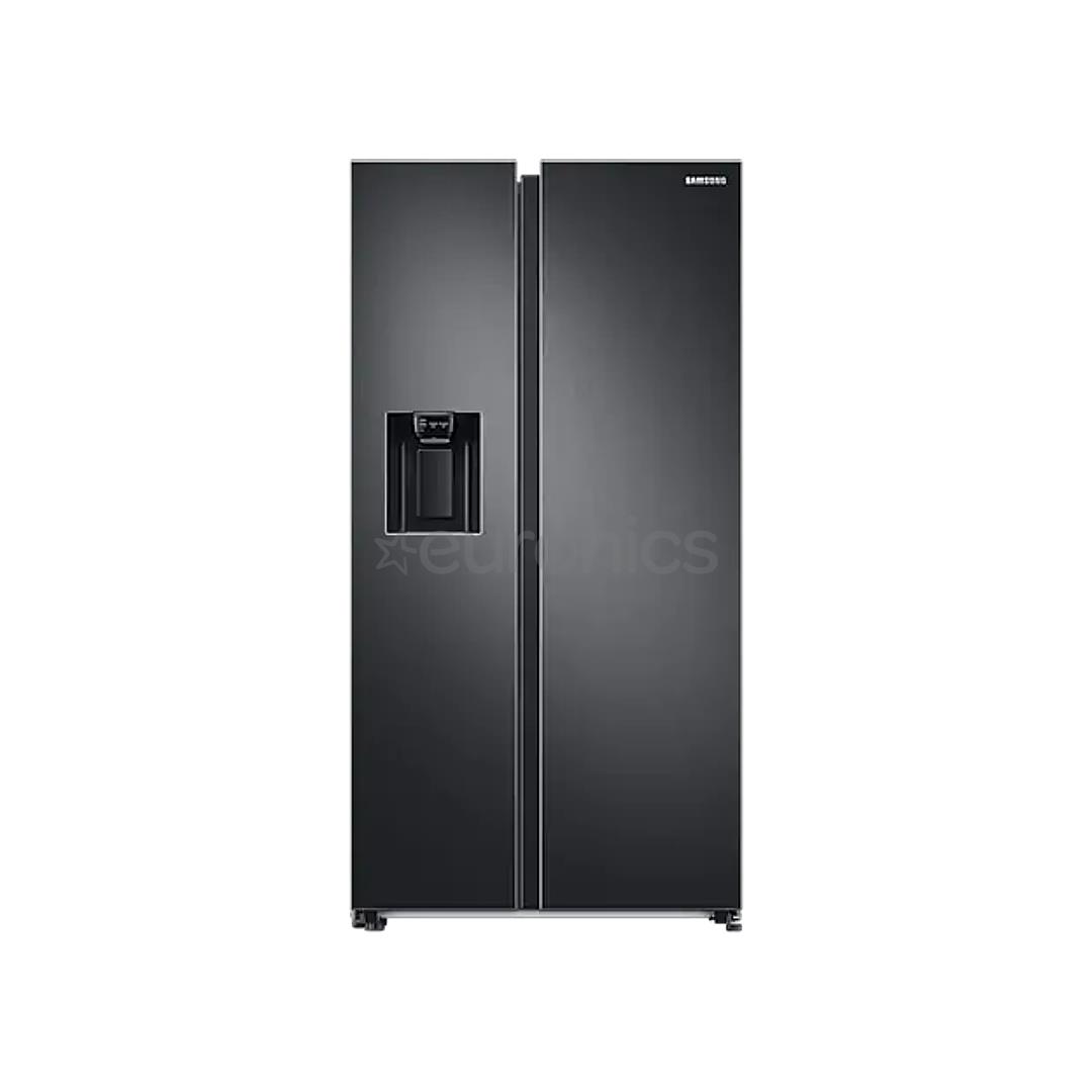 Samsung, Ice & Water Dispenser, augstums 178 cm, 634 L, melna - SBS ledusskapis