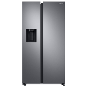 Samsung Water & Ice Dispenser, augstums 178 cm, 634 L, nerūsējošā tērauda - SBS ledusskapis RS68A8830S9/EF