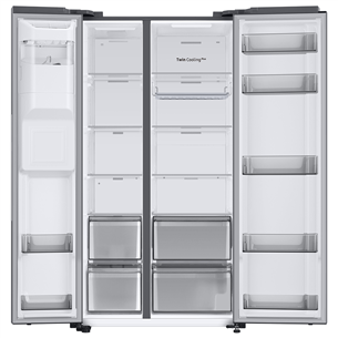 Samsung, water & ice dispenser, 634 L, height 178 cm, inox - SBS Refrigerator