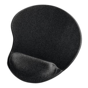 Hama Ergonomic Mini, black - Mouse Pad