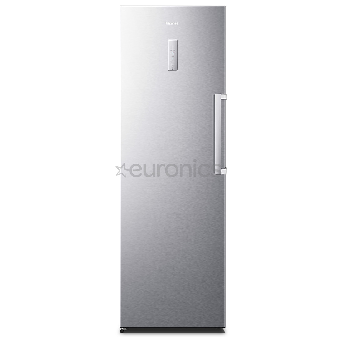 Hisense NoFrost, augstums 185.5 cm, 260 L, nerūsējošā tērauda - Saldētava