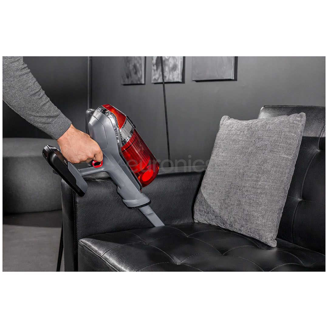 Tefal X-Force Flex 11.60 Animal Care, sarkana/melna - Bezvadu putekļu sūcējs