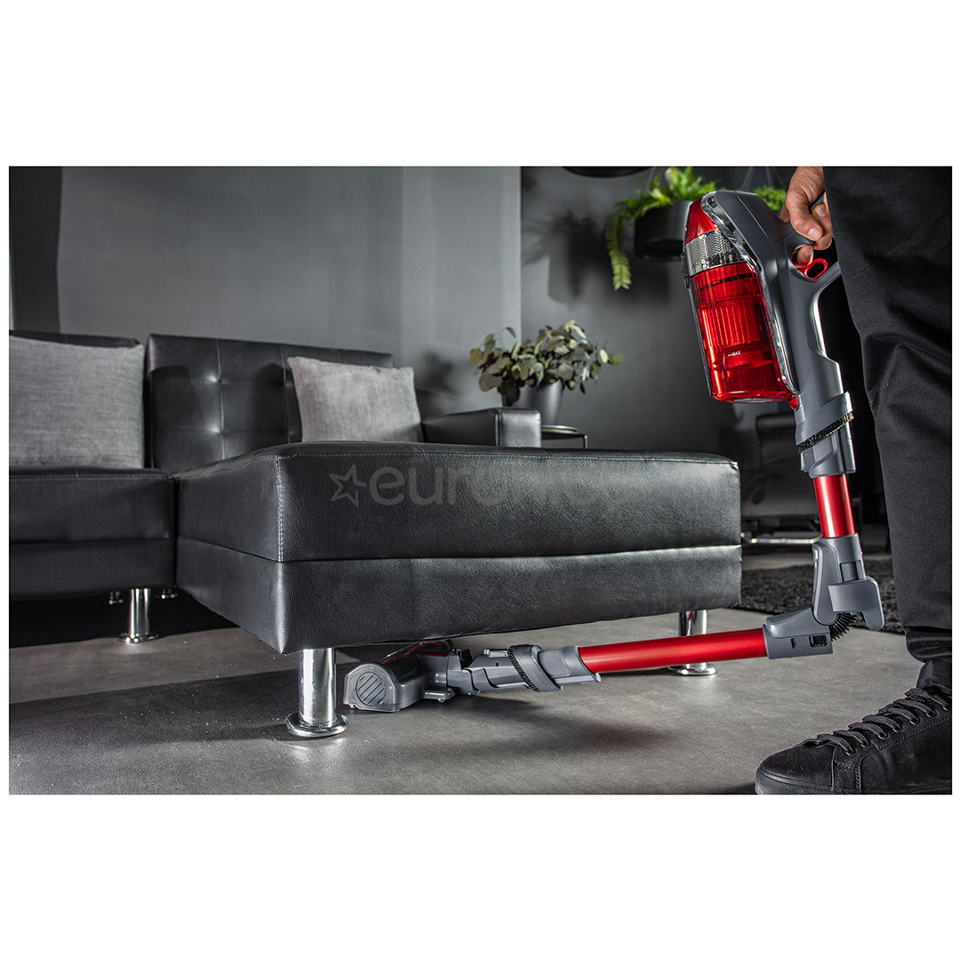 Tefal X-Force Flex 11.60 Animal Care, sarkana/melna - Bezvadu putekļu sūcējs