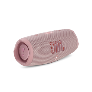 JBL Charge 5, rozā - Portatīvais bezvadu skaļrunis