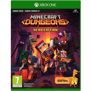 Xbox One / Series X spēle, Minecraft Dungeons Hero Edition