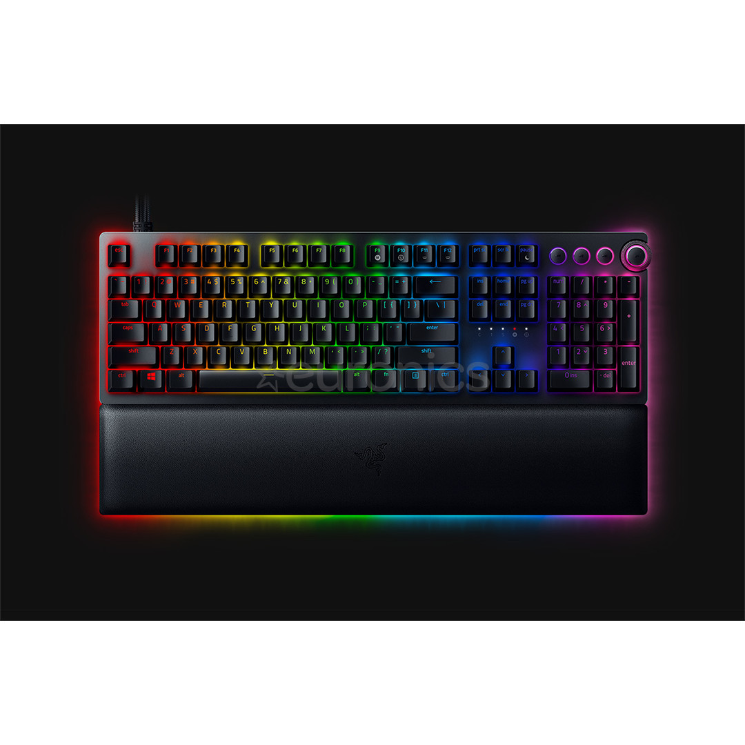 Razer Huntsman V2 Analog Switch, RUS, черный - Механическая клавиатура