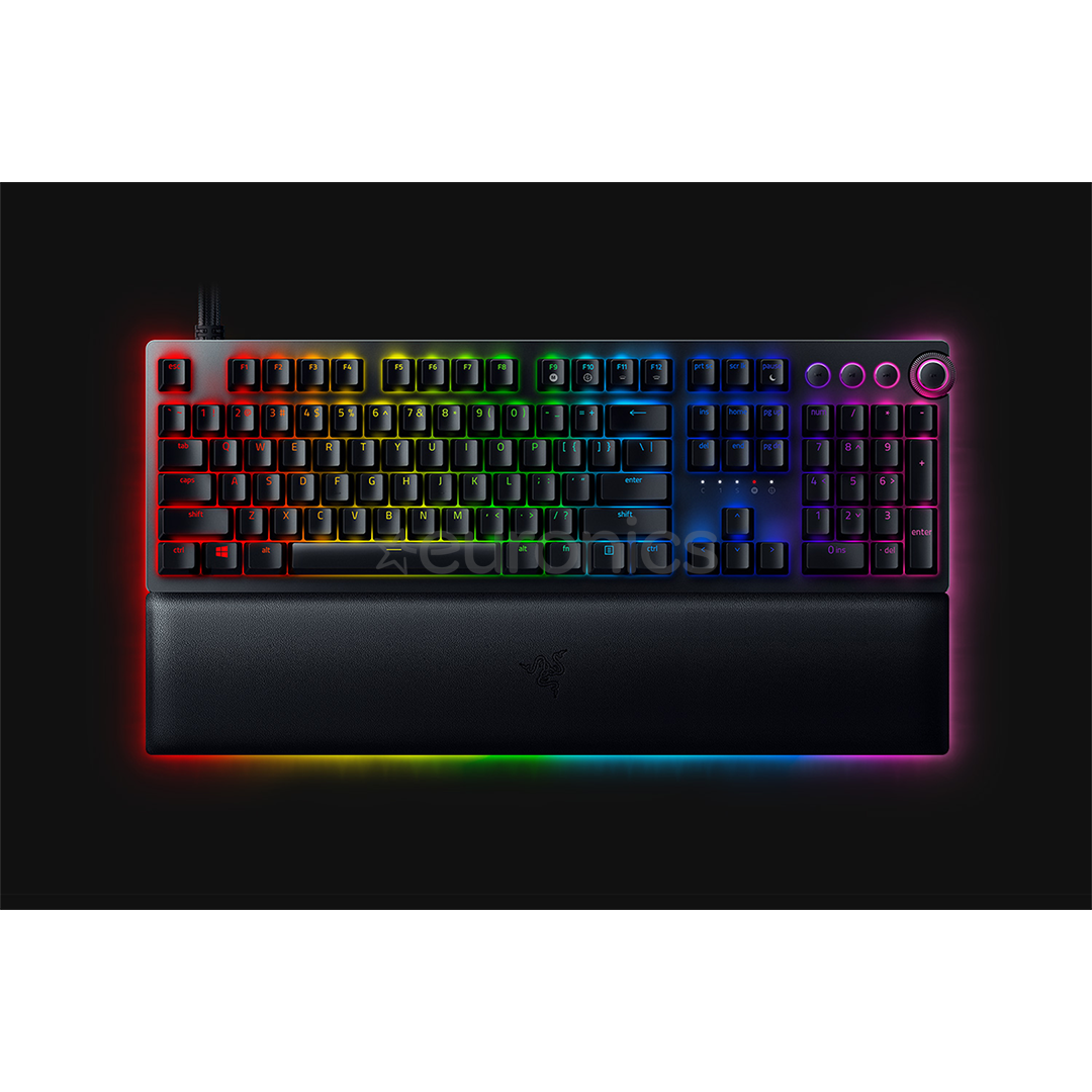 Razer Huntsman V2 Analog Switch, RUS, черный - Механическая клавиатура