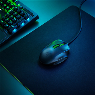 Razer Naga X, optiskā, melna - Datorpele ar vadu