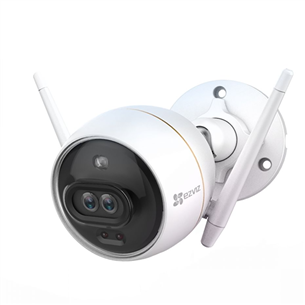 EZVIZ C3X, 2 MP, WiFi, LAN, human detection, night vision, white - Dual-lens WiFi Camera