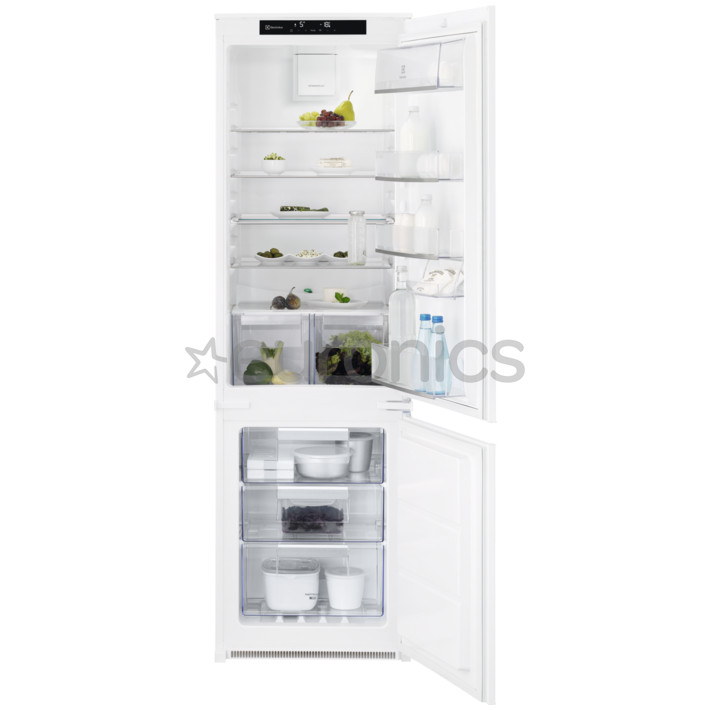 Electrolux, 254 L, height 178 cm - Built-in Refrigerator