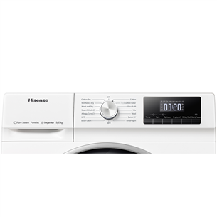 Hisense, 9 kg / 6 kg, depth 61 cm, 1400 rpm - Washer-Dryer Combo