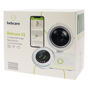 BebCare iQ Hybrid, Wifi, balta - Video aukle