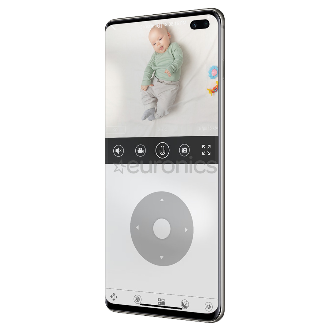 BebCare iQ Hybrid, Wifi, balta - Video aukle