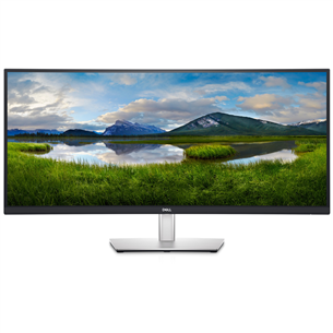 Dell P3421W, 34", QHD, LED IPS, curved, black/silver - Monitor