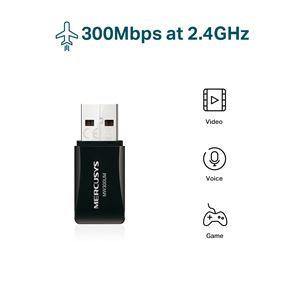 Wi-Fi USB адаптер MW300UM, Mercusys