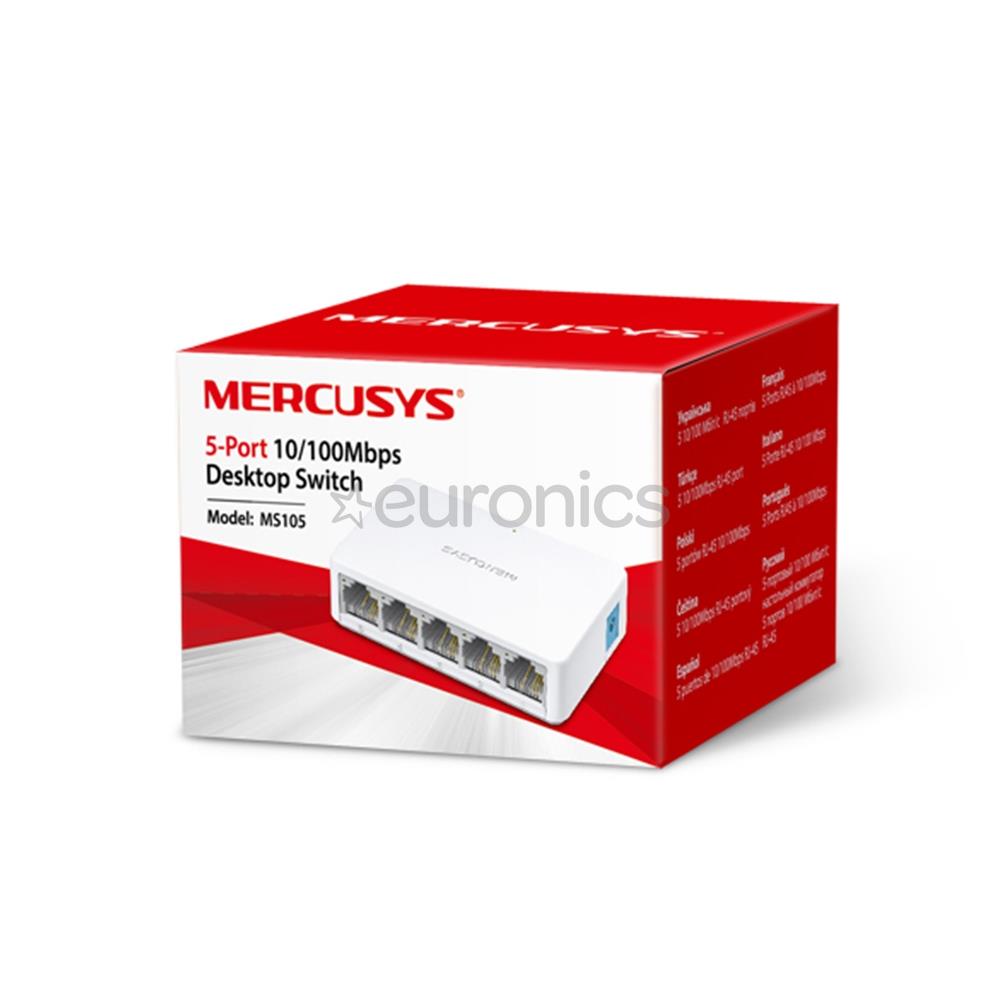 Tīkla komutators MS105, Mercusys