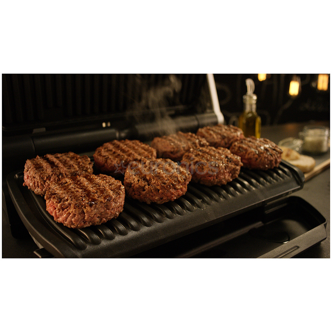 Tefal Optigrill+ XL, 2000 W, melna/nerūsējošā tērauda - Elektriskais grils