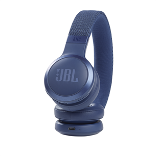 JBL Live 460, zila - Bezvadu austiņas JBLLIVE460NCBLU
