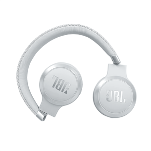 JBL Live 460, balta - Bezvadu austiņas