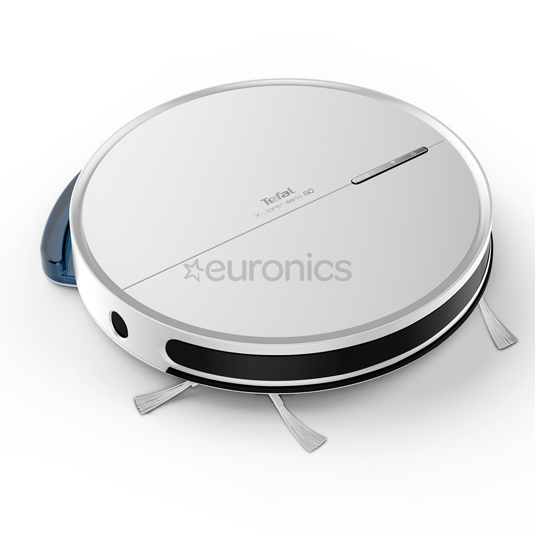 Tefal X-plorer Serie 60 Allergy care, vacuuming and mopping, white - Robot vacuum cleaner